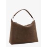 Bevel corduroy shoulder bag