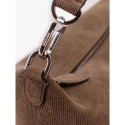 Bevel corduroy shoulder bag