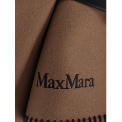 Mxacolomba virgin wool cape with belt