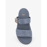 Fendi Feel low leather sandals