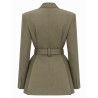 TAILORED BLAZER WITH BELT