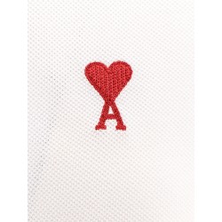 Cotton polo shirt with iconic embroidery