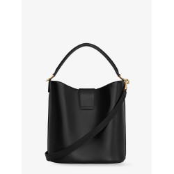 Louise Medium bucket bag with metal Triomphe logo
