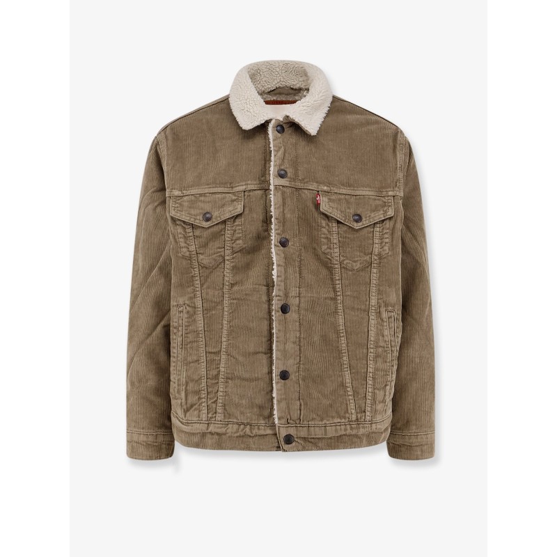 Corduroy jacket with Repreve® lining