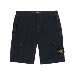 CARGO SHORTS WITH LOGO PATCH