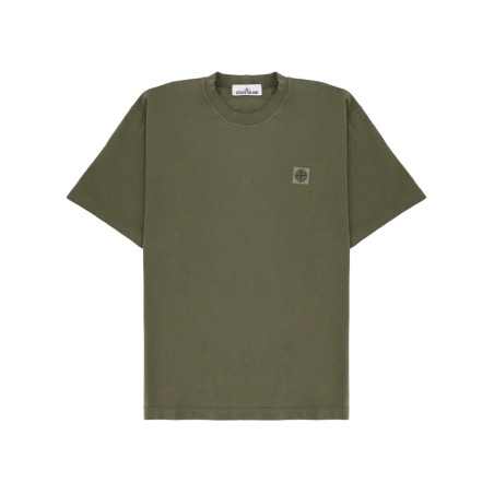 T-SHIRT WITH LOGO PATCH
