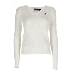 CABLE KNIT WITH LOGO