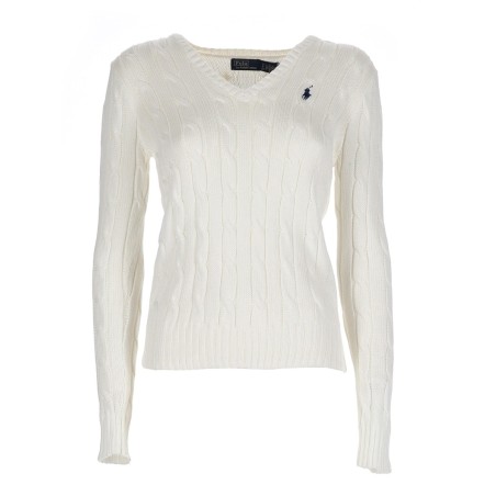 CABLE KNIT WITH LOGO