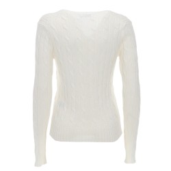 CABLE KNIT WITH LOGO