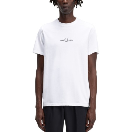 T-SHIRT WITH LOGO EMBROIDERY