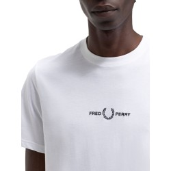 T-SHIRT WITH LOGO EMBROIDERY