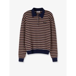 Virgin wool polo shirt