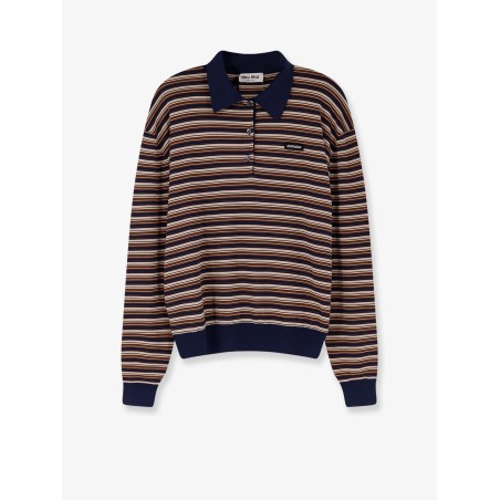 Virgin wool polo shirt