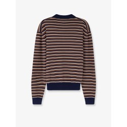 Virgin wool polo shirt