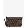 Simply Medium FF Jacquard Fabric crossbody bag