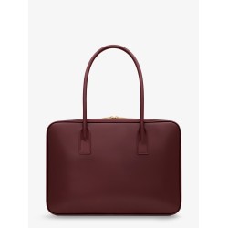 Sac de Jour in Box leather handbag with metal lock detail