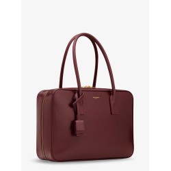 Sac de Jour in Box leather handbag with metal lock detail