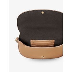 Wallet on Chain Fendigraphy leather shoulder bag