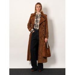 LE 5 À 7 suede shoulder bag