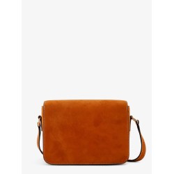Teen Triomphe suede shoulder bag