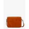 Teen Triomphe suede shoulder bag