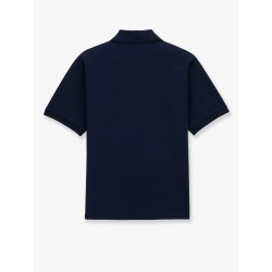 Recycled material polo shirt with Cassandre embroidery