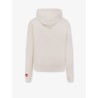 Cotton blend sweatshirt with hood
