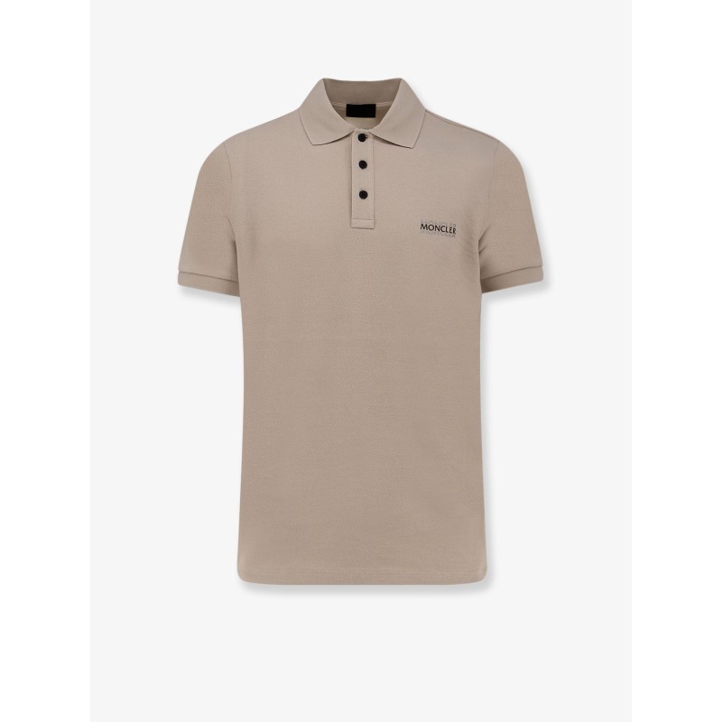 Cotton polo shirt with logo