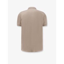 Cotton polo shirt with logo