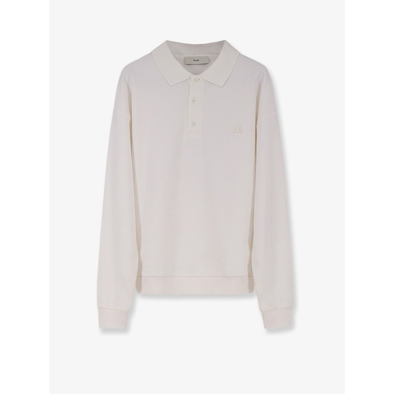 Unisex polo shirt with Logo patch