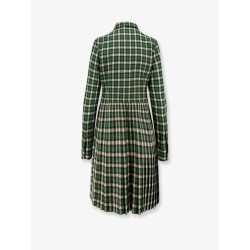 Tartan wool mini dress