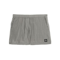 SWIMSUIT WITH LOGO PATCH