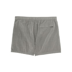 SWIMSUIT WITH LOGO PATCH