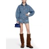DENIM MINI DRESS