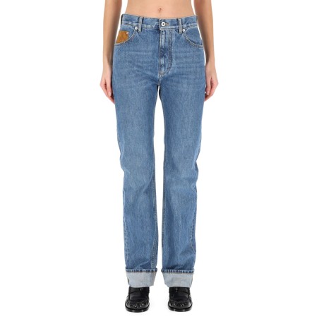 "INDIGO VINTAGE" STRAIGHT JEANS