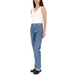 "INDIGO VINTAGE" STRAIGHT JEANS