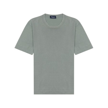 crewneck knit t-shirt