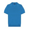 cotton knit polo shirt