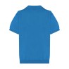 cotton knit polo shirt