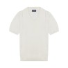 cotton knit polo shirt