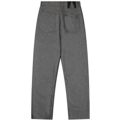 chain adorned relaxed fit lurex gale jeans