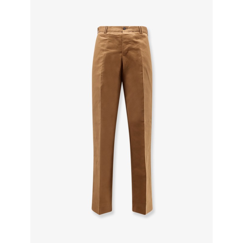Michael Reworked linen and cotton trousers