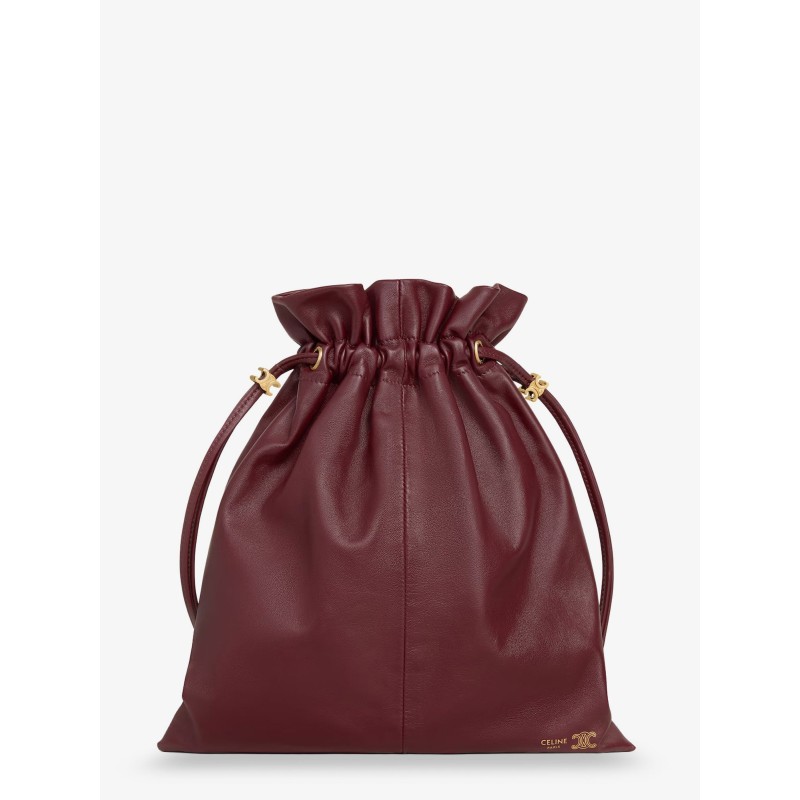 Crystal leather crossbody bag