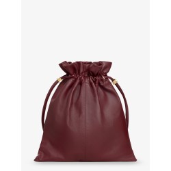 Crystal leather crossbody bag