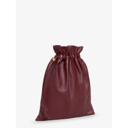 Crystal leather crossbody bag