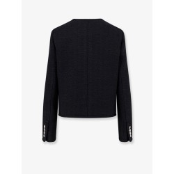 Unisex bouclé tweed blazer