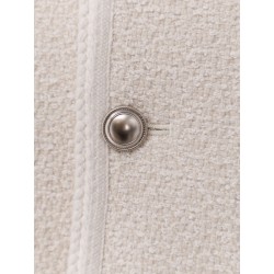 Unisex bouclé tweed blazer