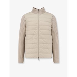 Wool blend padded jacket