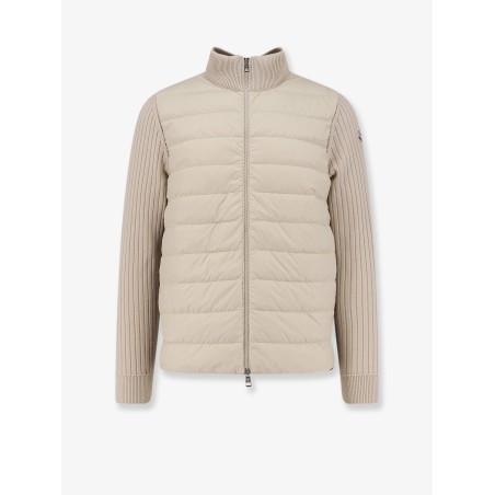 Wool blend padded jacket