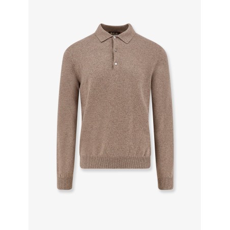 Cashmere polo shirt